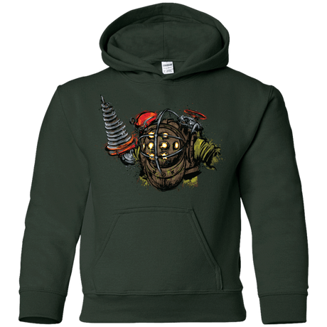Sweatshirts Forest Green / YS Big Daddy Youth Hoodie