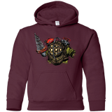 Sweatshirts Maroon / YS Big Daddy Youth Hoodie