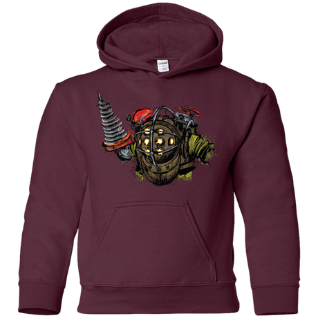 Sweatshirts Maroon / YS Big Daddy Youth Hoodie