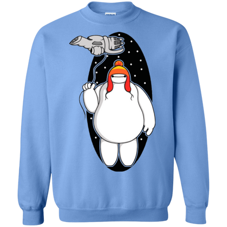 Sweatshirts Carolina Blue / Small Big Damn Hero 6 Crewneck Sweatshirt