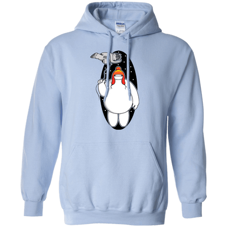 Sweatshirts Light Blue / Small Big Damn Hero 6 Pullover Hoodie