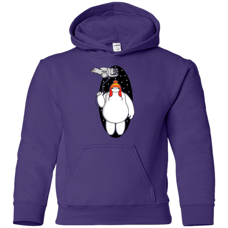 Sweatshirts Purple / YS Big Damn Hero 6 Youth Hoodie