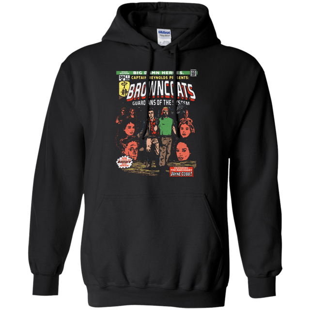 Sweatshirts Black / Small Big Damn Heroes Pullover Hoodie
