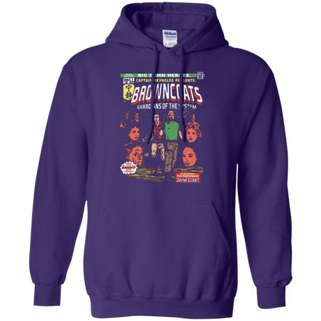 Sweatshirts Purple / Small Big Damn Heroes Pullover Hoodie
