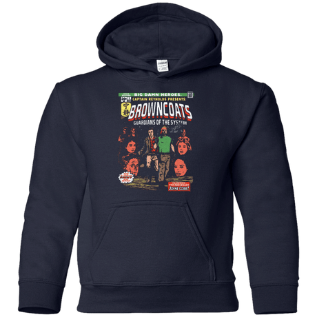 Sweatshirts Navy / YS Big Damn Heroes Youth Hoodie