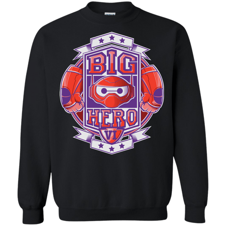 Sweatshirts Black / Small BIG HERO VI BOXING Crewneck Sweatshirt