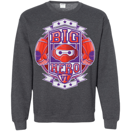 Sweatshirts Dark Heather / Small BIG HERO VI BOXING Crewneck Sweatshirt