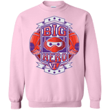 Sweatshirts Light Pink / Small BIG HERO VI BOXING Crewneck Sweatshirt