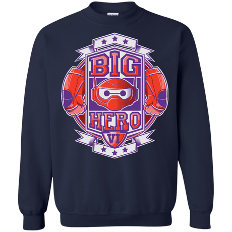 Sweatshirts Navy / Small BIG HERO VI BOXING Crewneck Sweatshirt