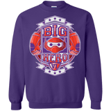Sweatshirts Purple / Small BIG HERO VI BOXING Crewneck Sweatshirt