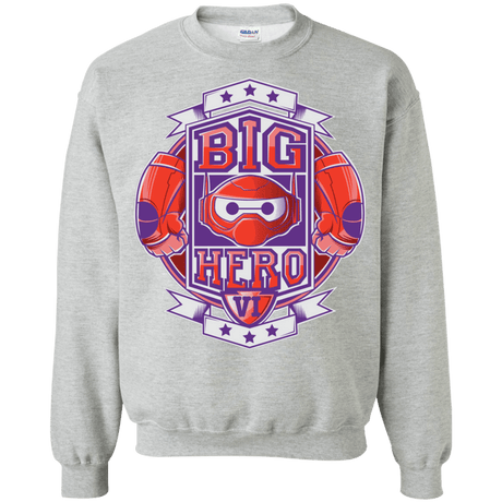 Sweatshirts Sport Grey / Small BIG HERO VI BOXING Crewneck Sweatshirt