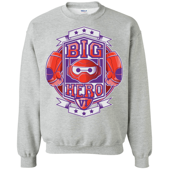 Sweatshirts Sport Grey / Small BIG HERO VI BOXING Crewneck Sweatshirt