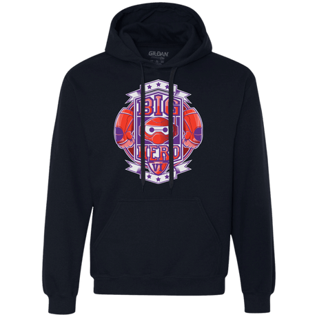 Sweatshirts Navy / Small BIG HERO VI BOXING Premium Fleece Hoodie
