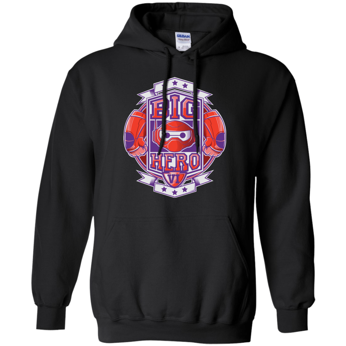 Sweatshirts Black / Small BIG HERO VI BOXING Pullover Hoodie