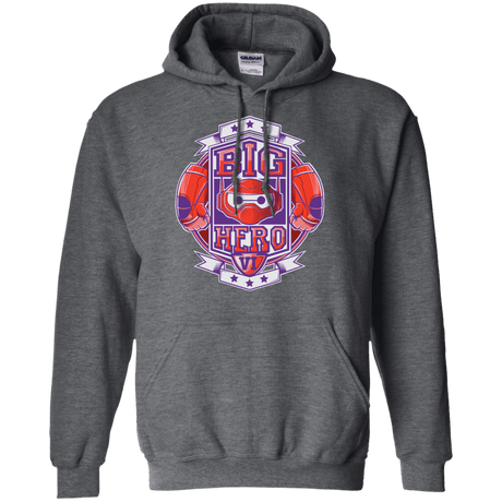 Sweatshirts Dark Heather / Small BIG HERO VI BOXING Pullover Hoodie
