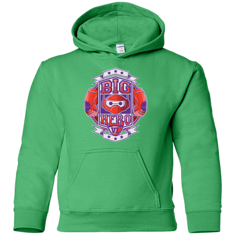 Sweatshirts Irish Green / YS BIG HERO VI BOXING Youth Hoodie