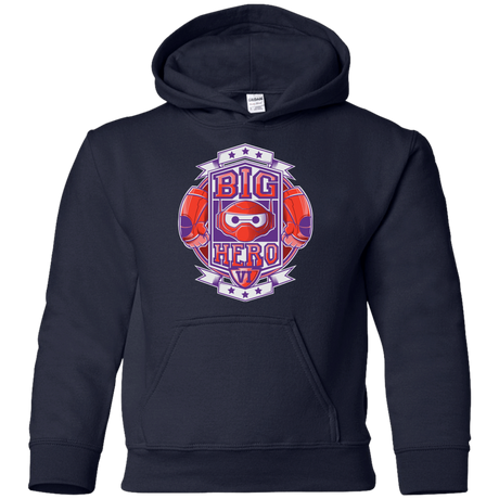Sweatshirts Navy / YS BIG HERO VI BOXING Youth Hoodie