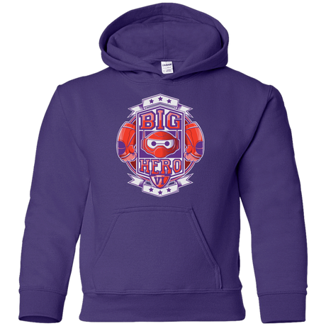 Sweatshirts Purple / YS BIG HERO VI BOXING Youth Hoodie