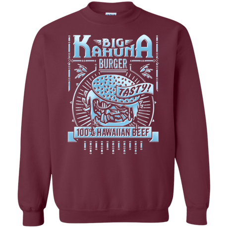 Sweatshirts Maroon / Small Big Kahuna Burger Crewneck Sweatshirt