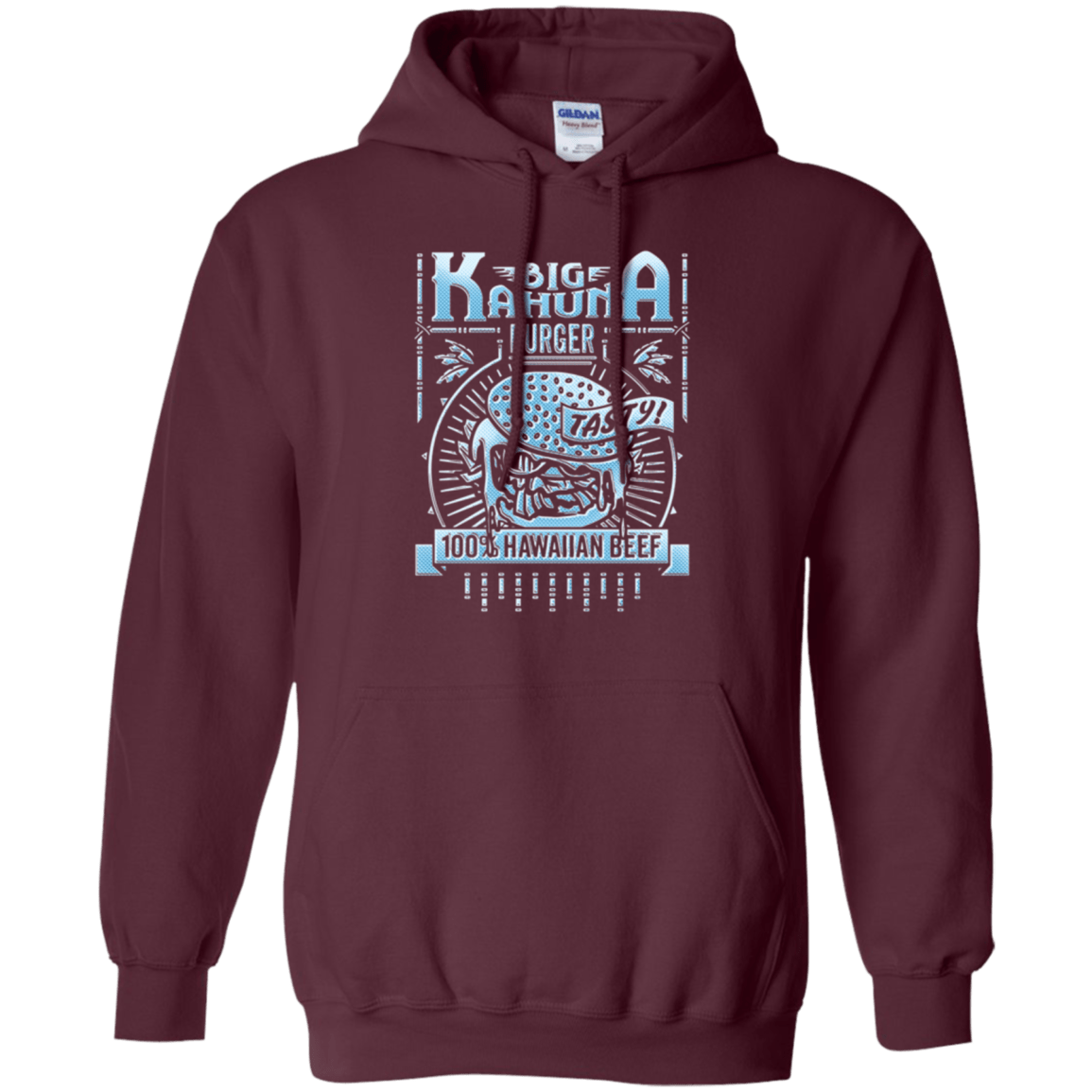 Sweatshirts Maroon / Small Big Kahuna Burger Pullover Hoodie