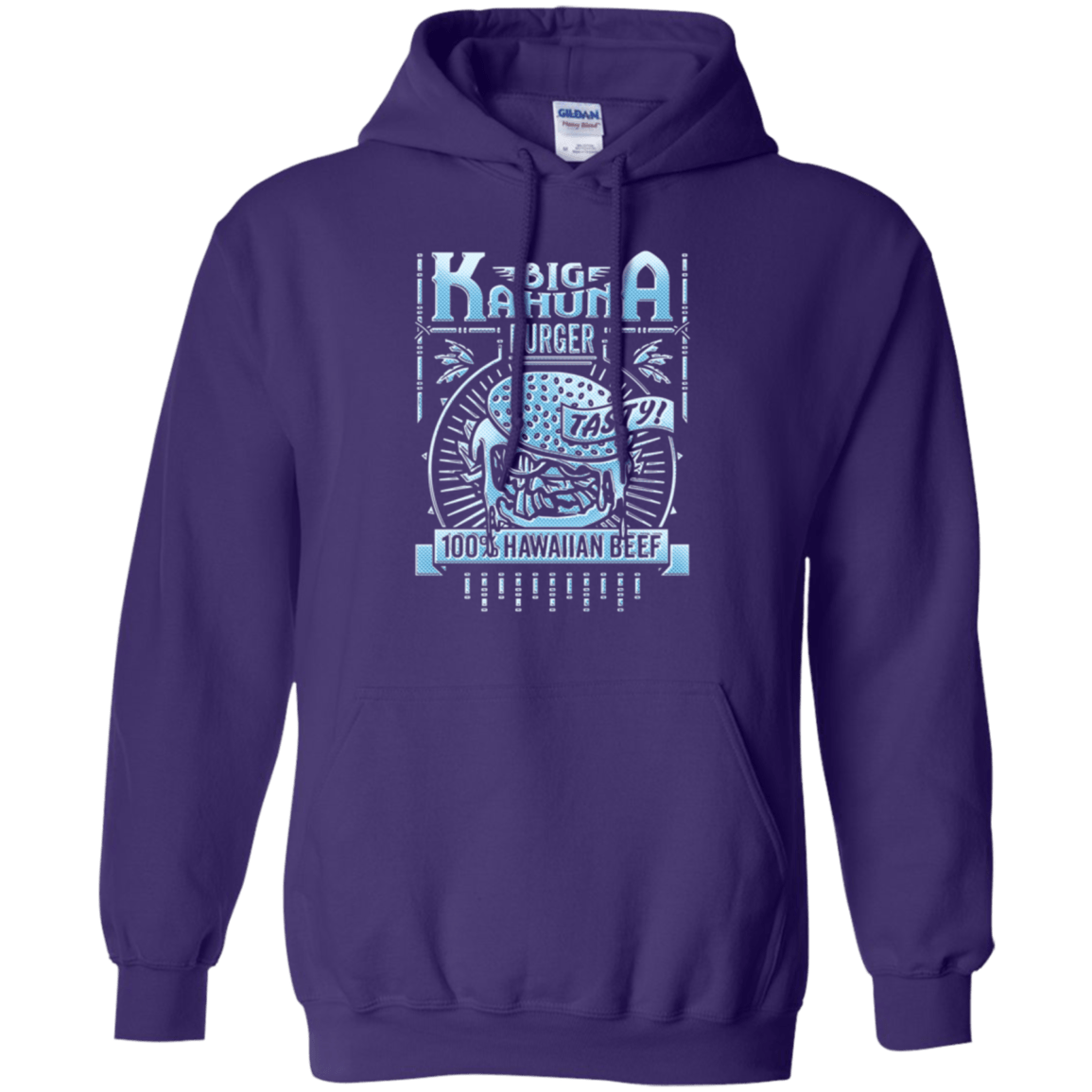 Sweatshirts Purple / Small Big Kahuna Burger Pullover Hoodie