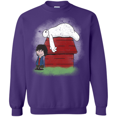 Sweatshirts Purple / Small Big Peanut 6 Crewneck Sweatshirt