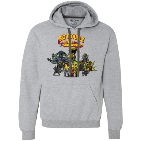 Sweatshirts Sport Grey / S Big Trouble Premium Fleece Hoodie