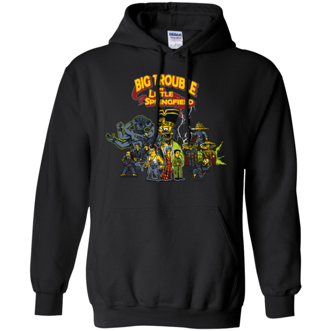 Sweatshirts Black / S Big Trouble Pullover Hoodie