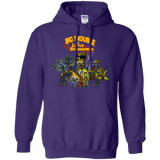 Sweatshirts Purple / S Big Trouble Pullover Hoodie