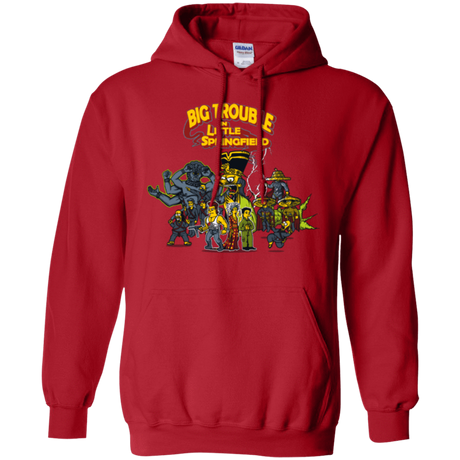 Sweatshirts Red / S Big Trouble Pullover Hoodie