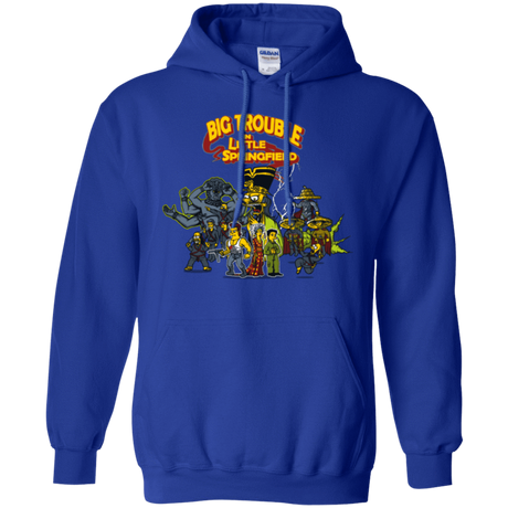 Sweatshirts Royal / S Big Trouble Pullover Hoodie