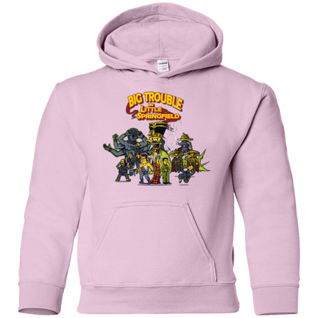 Sweatshirts Light Pink / YS Big Trouble Youth Hoodie