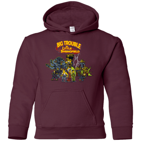 Sweatshirts Maroon / YS Big Trouble Youth Hoodie