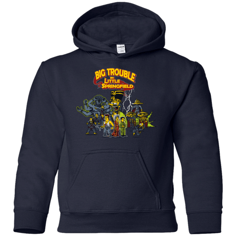 Sweatshirts Navy / YS Big Trouble Youth Hoodie