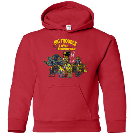 Sweatshirts Red / YS Big Trouble Youth Hoodie