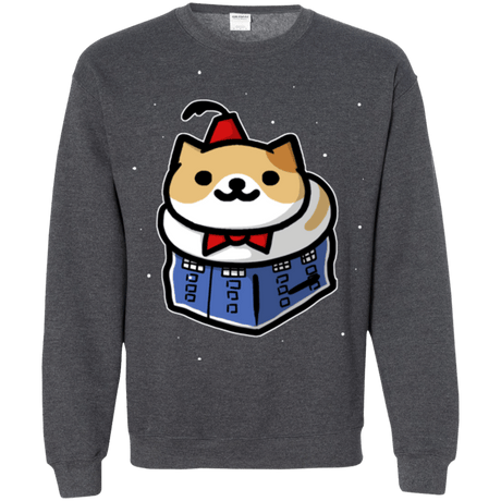 Sweatshirts Dark Heather / Small Bigger On The Inside Crewneck Sweatshirt