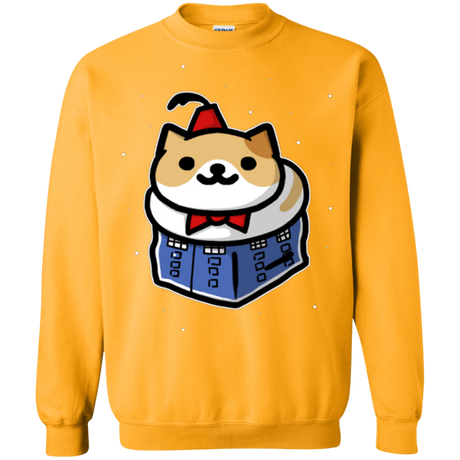 Sweatshirts Gold / Small Bigger On The Inside Crewneck Sweatshirt