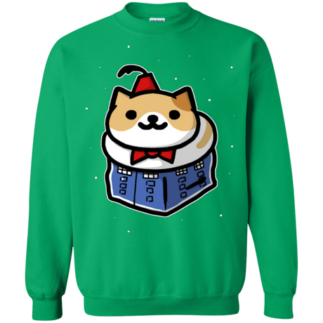 Sweatshirts Irish Green / Small Bigger On The Inside Crewneck Sweatshirt