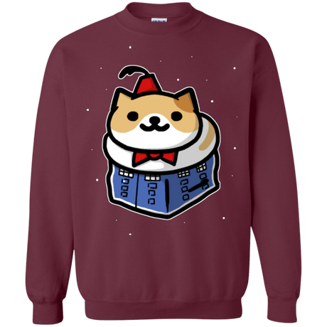 Sweatshirts Maroon / Small Bigger On The Inside Crewneck Sweatshirt