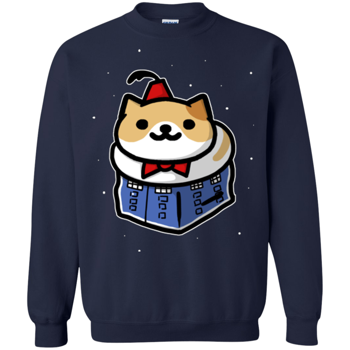 Sweatshirts Navy / Small Bigger On The Inside Crewneck Sweatshirt