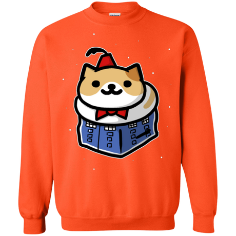 Sweatshirts Orange / Small Bigger On The Inside Crewneck Sweatshirt