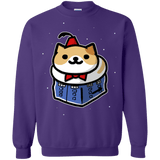 Sweatshirts Purple / Small Bigger On The Inside Crewneck Sweatshirt