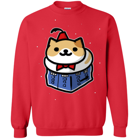 Sweatshirts Red / Small Bigger On The Inside Crewneck Sweatshirt