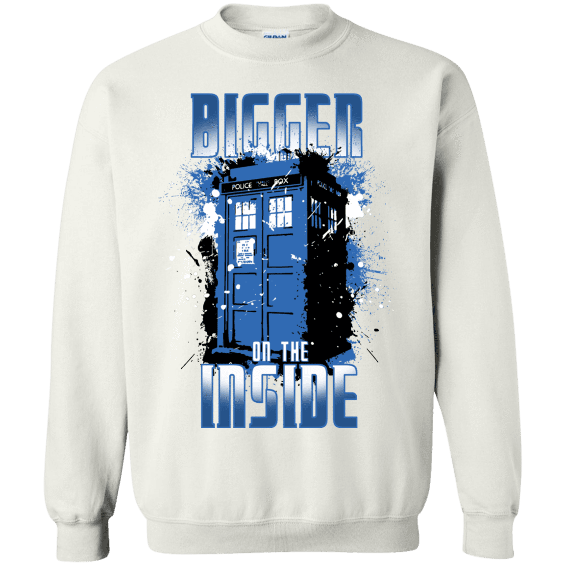 Sweatshirts White / S Bigger on the Inside Crewneck Sweatshirt