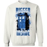 Sweatshirts White / S Bigger on the Inside Crewneck Sweatshirt