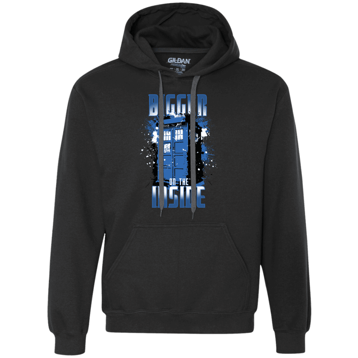 Sweatshirts Black / S Bigger on the Inside Premium Fleece Hoodie