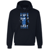 Sweatshirts Navy / S Bigger on the Inside Premium Fleece Hoodie