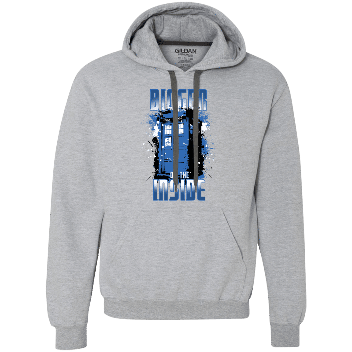 Sweatshirts Sport Grey / S Bigger on the Inside Premium Fleece Hoodie