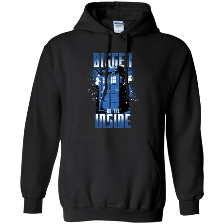 Sweatshirts Black / S Bigger on the Inside Pullover Hoodie