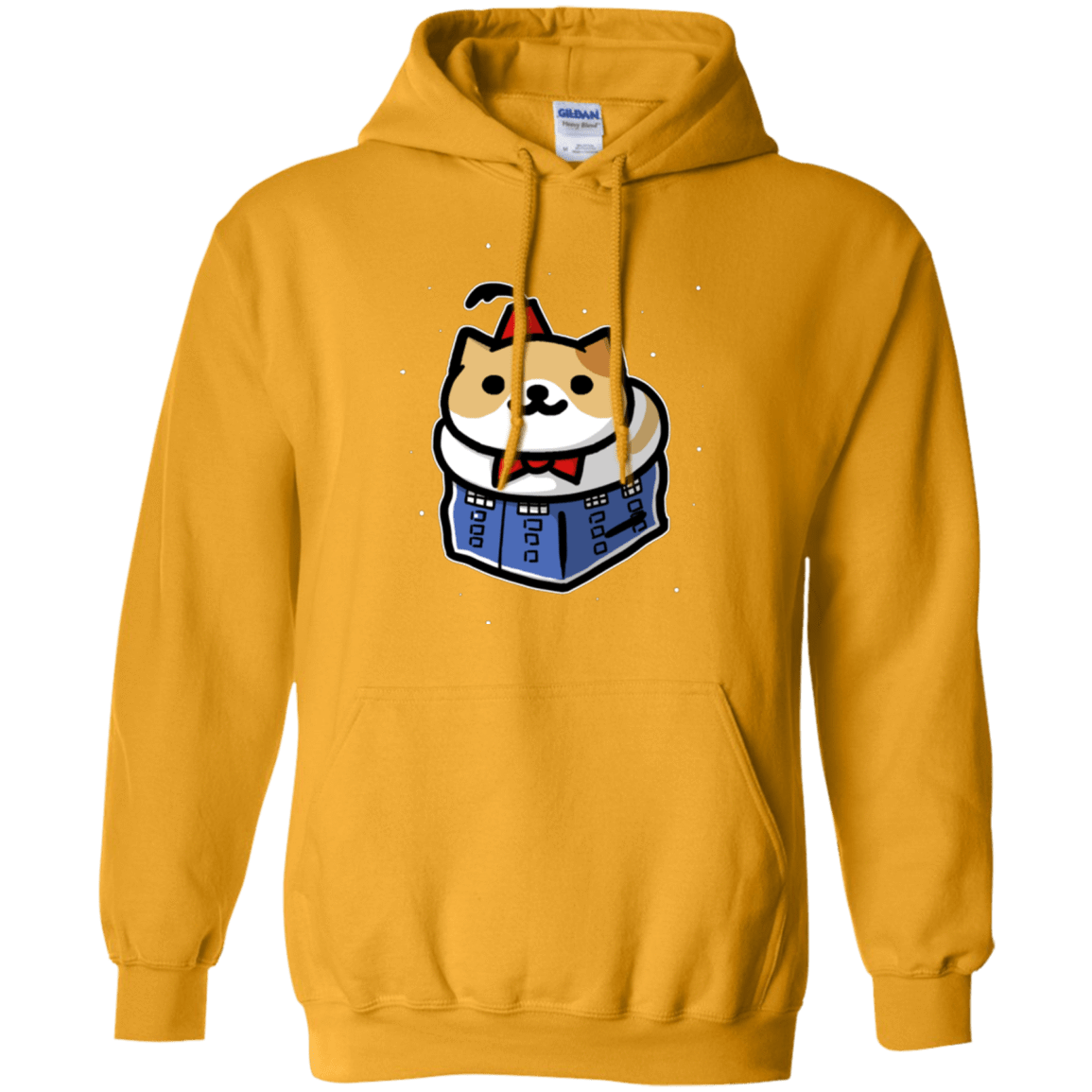 Sweatshirts Gold / Small Bigger On The Inside Pullover Hoodie